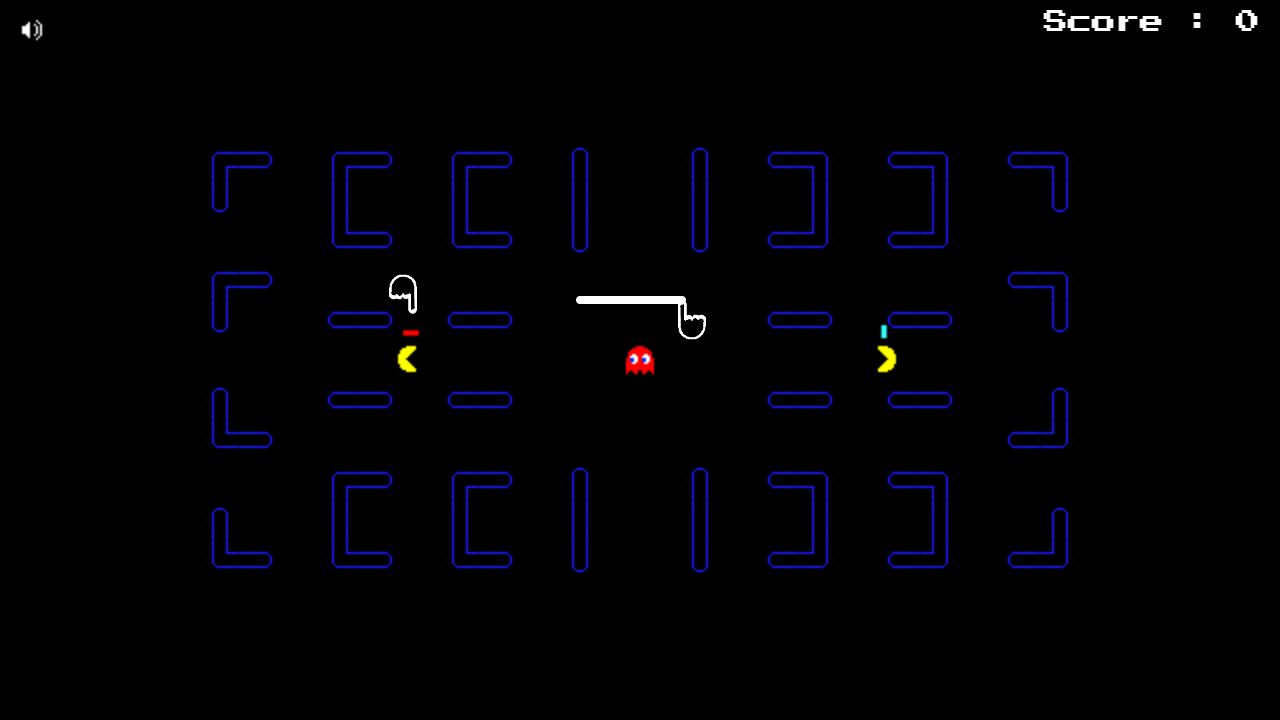Anti-Pacman original game artwork