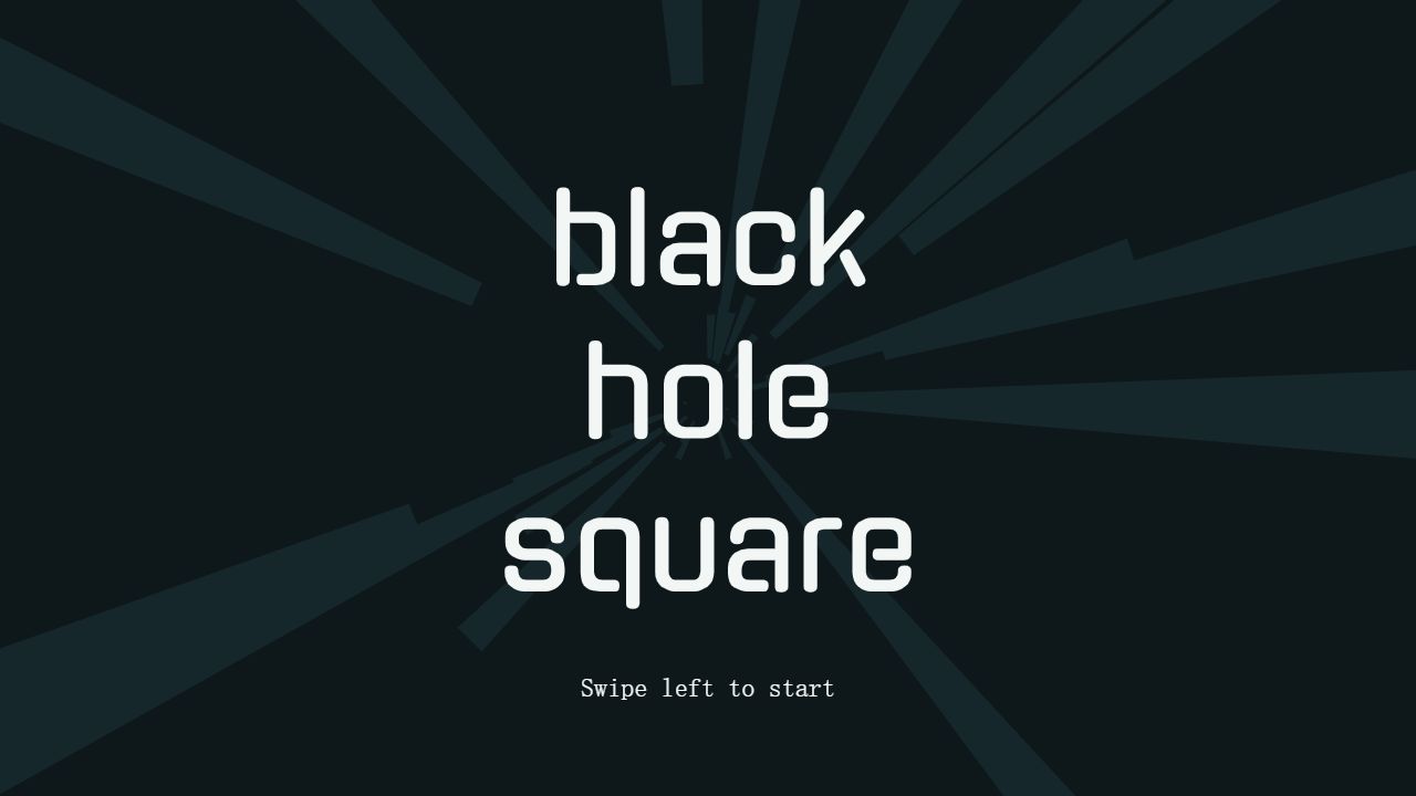 Black Hole Square original game artwork
