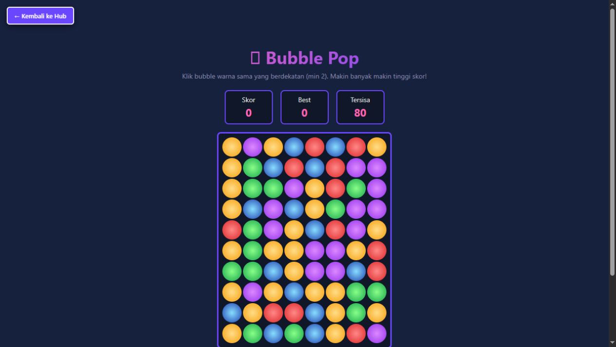 Bubble Pop original game artwork