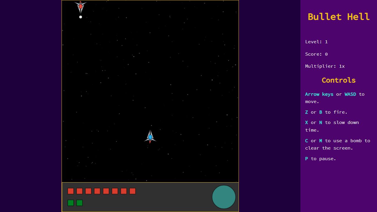Bullet Hell original game artwork