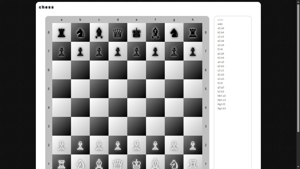 Chess original game artwork