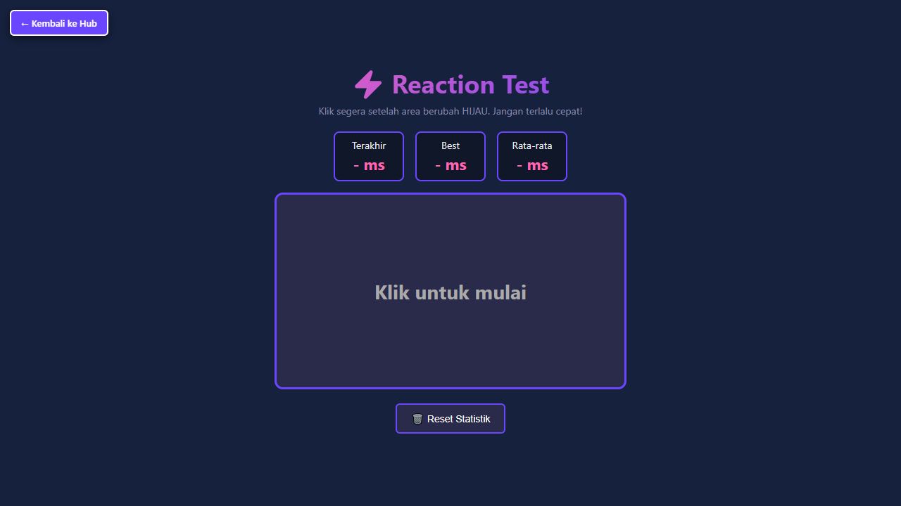 Reaction Test original game artwork